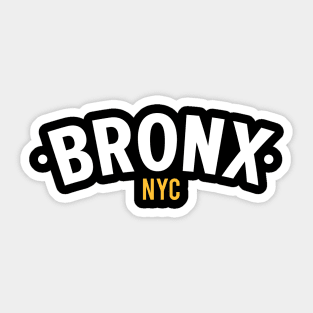 New York Bronx - New York Bronx Schriftzug - Bronx Logo Sticker